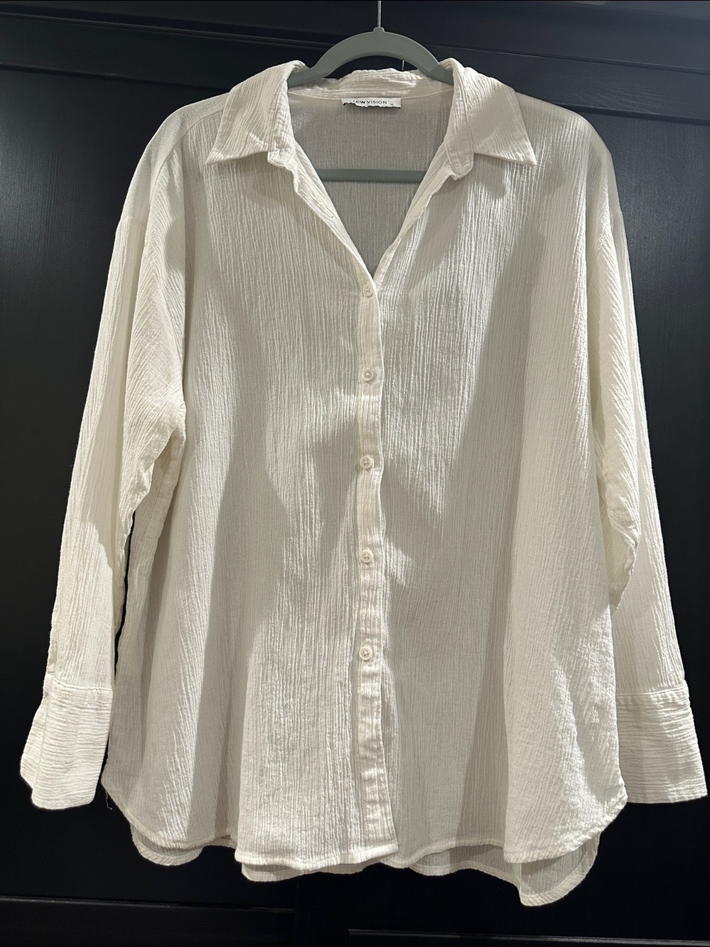 Chic White Button Down Shirt for Women